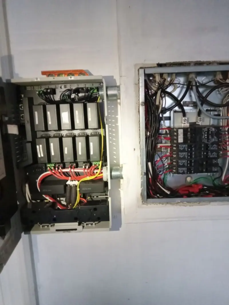 Electrical panel upgrade completed for Indoor Lighting Installation in Muhlenberg
